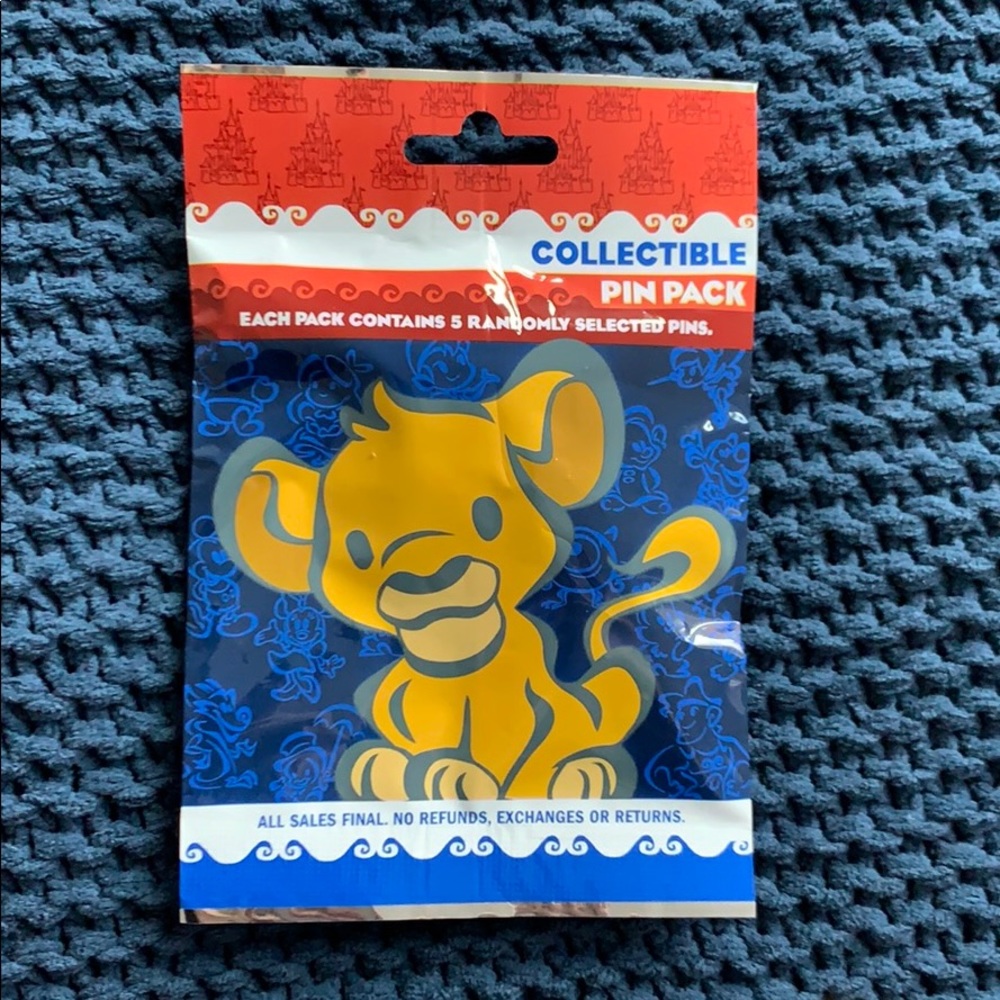 RARE SOLD OUT Disney Cuties Collectible Pin Pack